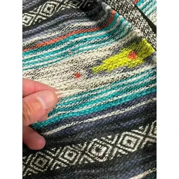 Ariat Cardigan Women’s Medium Joshua Tree Vest Serape Aztec Knit Open Front - Picture 5 of 5